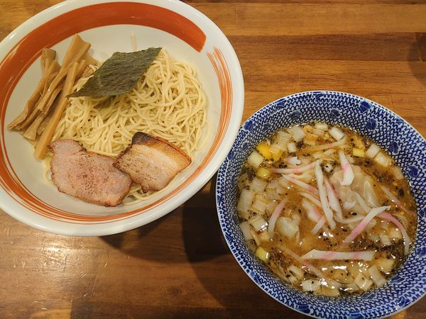 「味噌ワンタンつけ(950円)」@麺屋 悠の写真