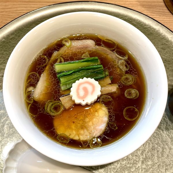 「黒出汁 ￥1100」@中華そば 深緑の写真