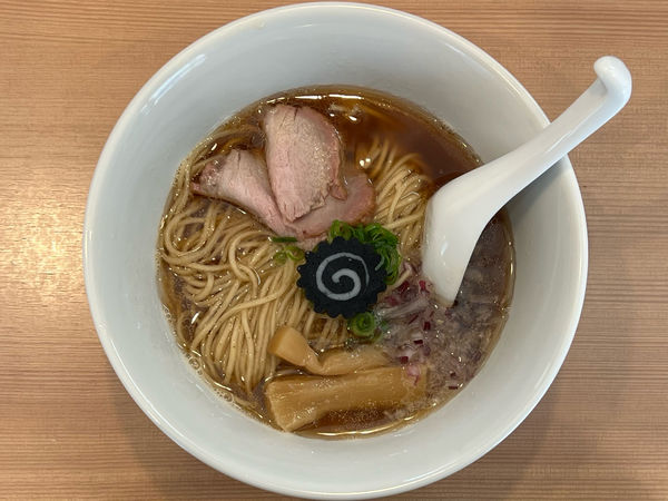 「のどぐろそば」@らぁ麺 はやし田 横浜店の写真