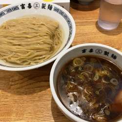 鰹昆布出汁つけそば（大）