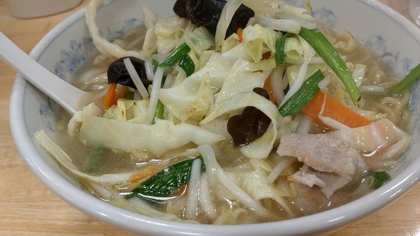 「タンメン（550円税込）」@ぎょうざの満洲 本庄早稲田駅前店の写真