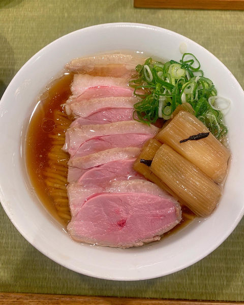 「鴨コンフィ麺」@らーめん 鴨to葱の写真
