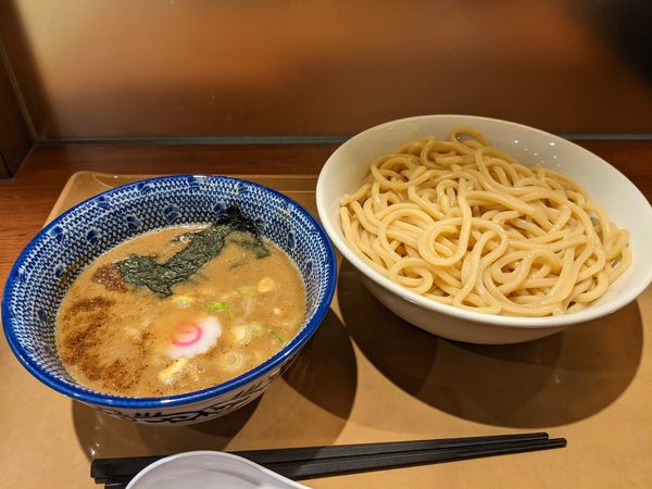 「つけ麺　大盛り」@白楽 栗山製麺 ラゾーナ川崎店の写真