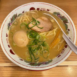 こってり 味玉トッピング