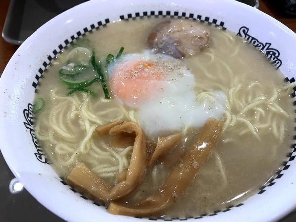 「スガキヤラーメン（大盛り）」@スガキヤ 富士南イオン店の写真