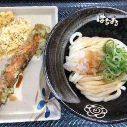 おろししょうゆ冷小240円ちくわ磯辺揚げ110円