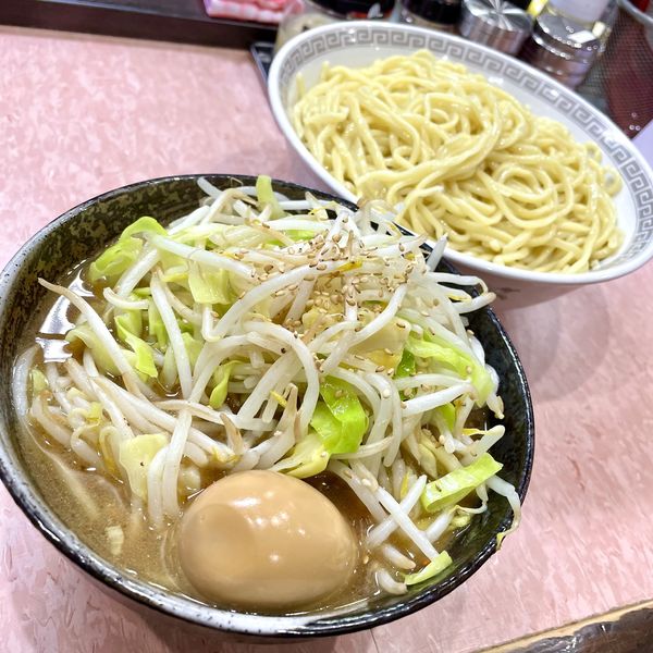 「もり野菜￥890＋味玉￥100＋中盛￥60」@所沢大勝軒の写真