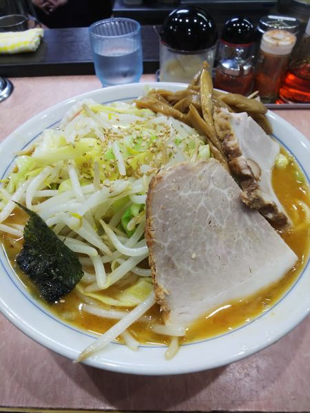 「中華そば並野菜味噌味」@所沢大勝軒の写真