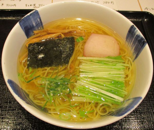 「支那そば　780円」@饂飩すずらんの写真