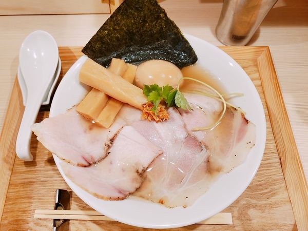 「特製黄金貝ラーメン」@なにわ麺次郎 然の写真
