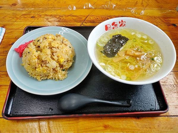 「チャーハンセット」@らーめん 田舎家の写真