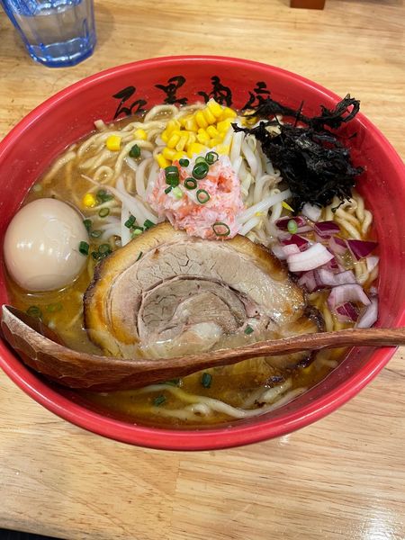 「特製蟹みそラーメン(大盛」@濃厚蟹みそラーメン 石黒商店 渋谷店の写真