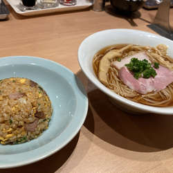 らぁ麺＋半チャーハンセット