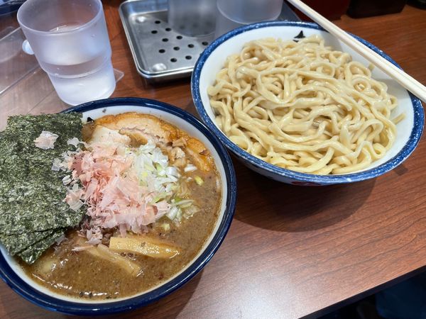 「特製つけ麺（大盛、あつもり）」@つけめん 玉 本店の写真