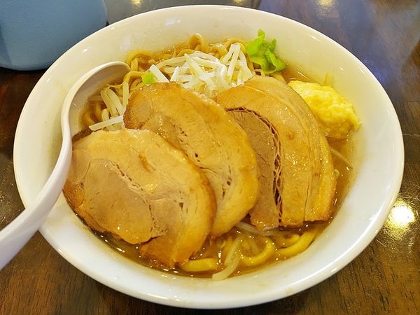 「ラーメン 肉増し ショウガ」@ラーメンパワースポット 厚木店の写真
