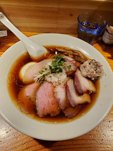 「特製醤油そば」@麺処 篠はらの写真