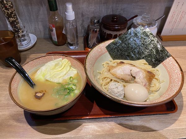 「特製つけめん」@鶏そば かぐら屋の写真