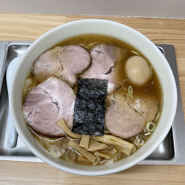 「チャーシューワンタン麺＋味玉」@田無大勝軒の写真