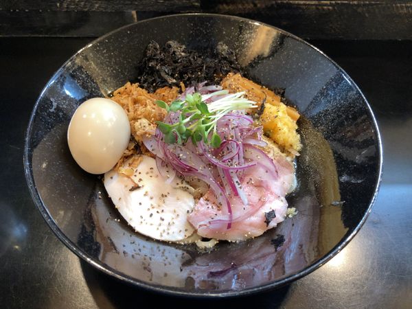 「煮干しまぜそば」@HAYATEの写真