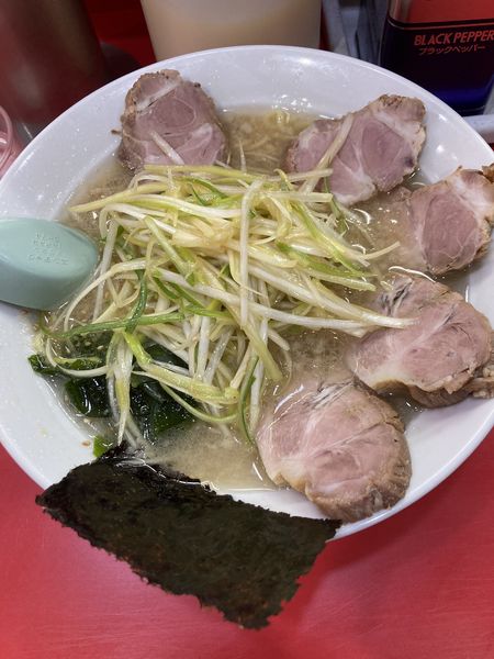 「ねぎチャーシュー麺（980円）」@かいざん 西船橋店の写真