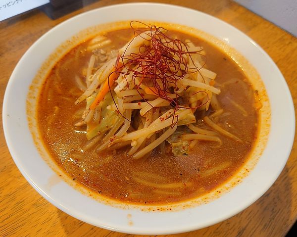 「辛味噌湯麺」@湯麺戸塚 各務原店の写真