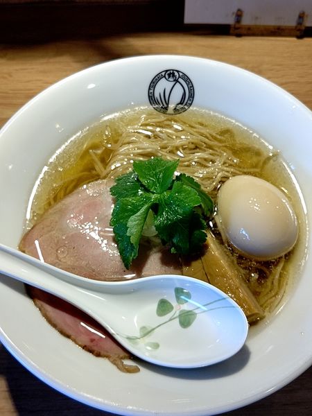 「塩煮干そば　850円」@麺処 鶴舞屋の写真