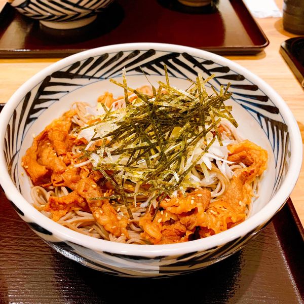 「牛肉蕎麦」@おらが蕎麦 岐阜アスティ店の写真