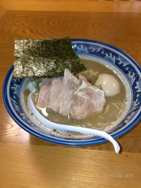 「限定煮干し特製」@麺屋お浦の写真