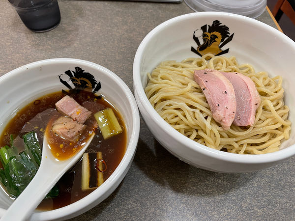 「鴨中華つけそば」@満鶏軒 本郷三丁目店の写真