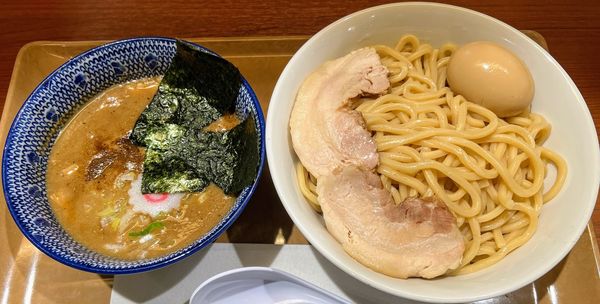 「特製つけ麺+大盛」@白楽 栗山製麺 ラゾーナ川崎店の写真