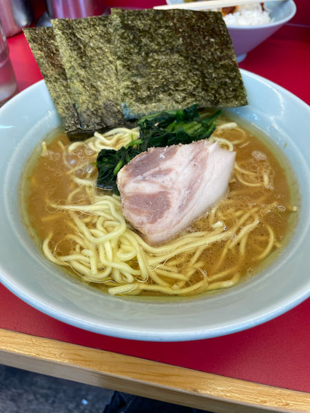 「らーめん」@横浜ラーメン 武蔵家 東名川崎店の写真