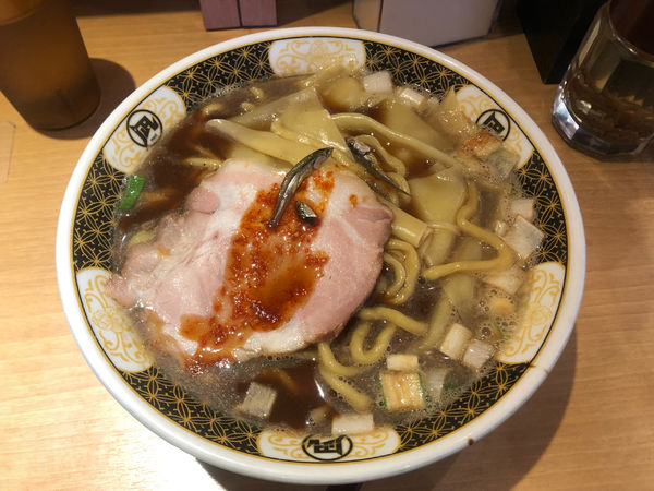 「ラーメン中盛り (980円)」@すごい煮干ラーメン凪 新宿ゴールデン街店 本館の写真