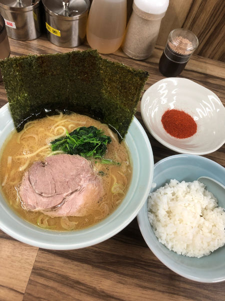 「激辛ラーメン (750円)」@横浜ラーメン 武源家の写真