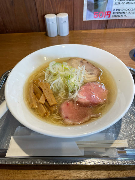 「鴨南塩らーめん」@中華そば 瀧壺の写真