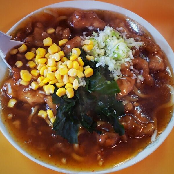 「焼肉冷し ７２０円」@中華 大進の写真