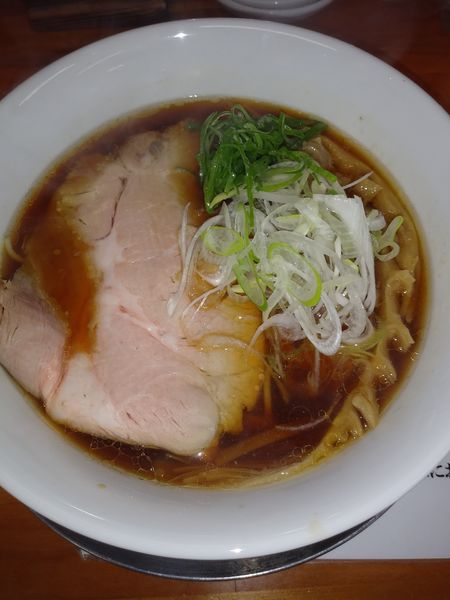 「肉、魚介、昆布出し汁【限定】」@栃木中華そば 神志の写真