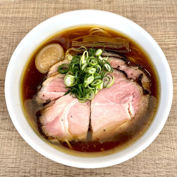 「らぁ麺煮玉子叉焼 ￥1200＋大盛 ￥120」@麺庵ちとせの写真