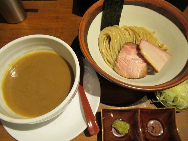 「つけ麺（並）（900円）」@長男、ほそのたかしの写真