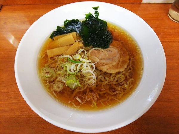 「中華そば」@大江戸そば 上野9・10番ホーム店の写真