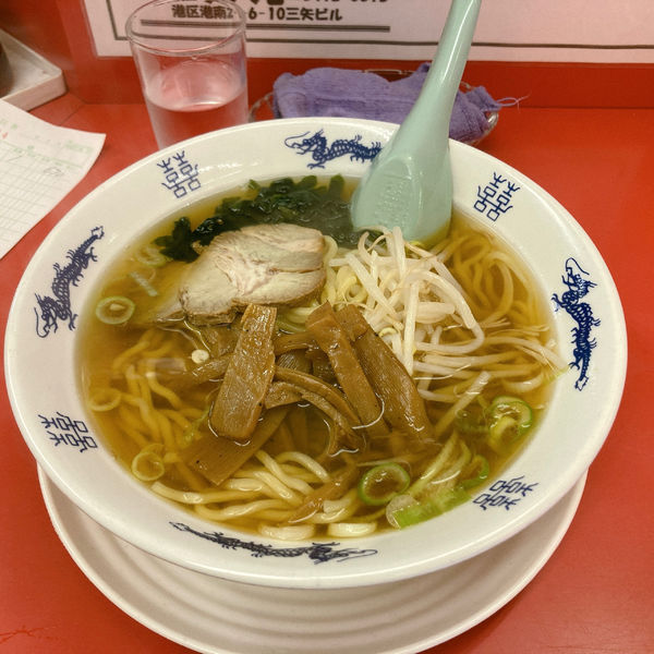 「柳麺（ラーメン）670円」@中華料理 味の大元の写真