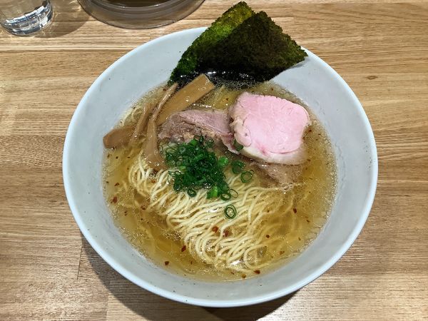 「【限定】豚塩そば」@中華そば つるやの写真