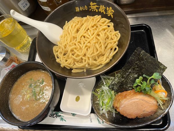 「つけ麺・あつもり 950円」@麺創房 無敵家の写真