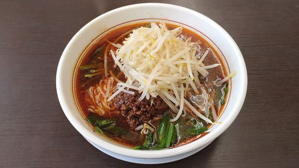 「台湾ラーメン（もやしトピ）」@ラーメンばんだい 新鎌ケ谷店の写真