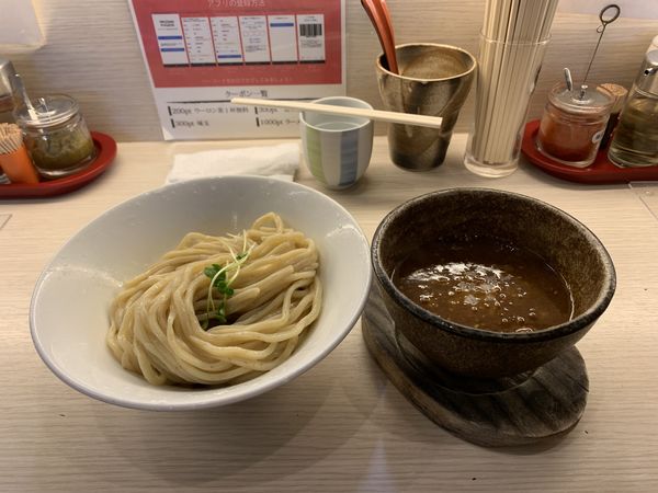 「つけ麺・みそ（740円）」@麺屋 音 柏店の写真