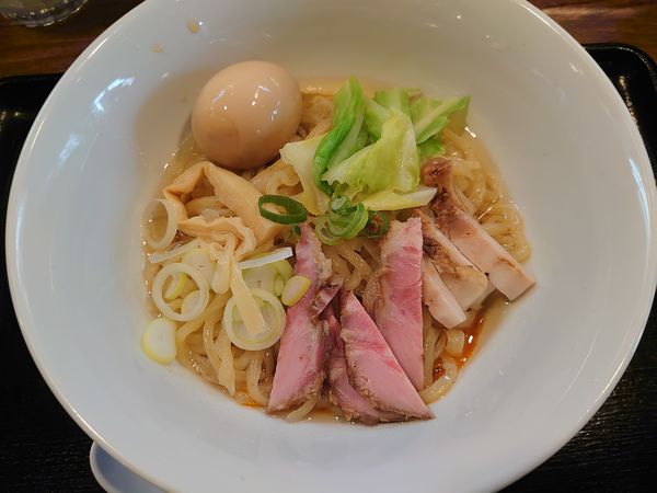 「油そば 味玉」@粉麺小屋の写真