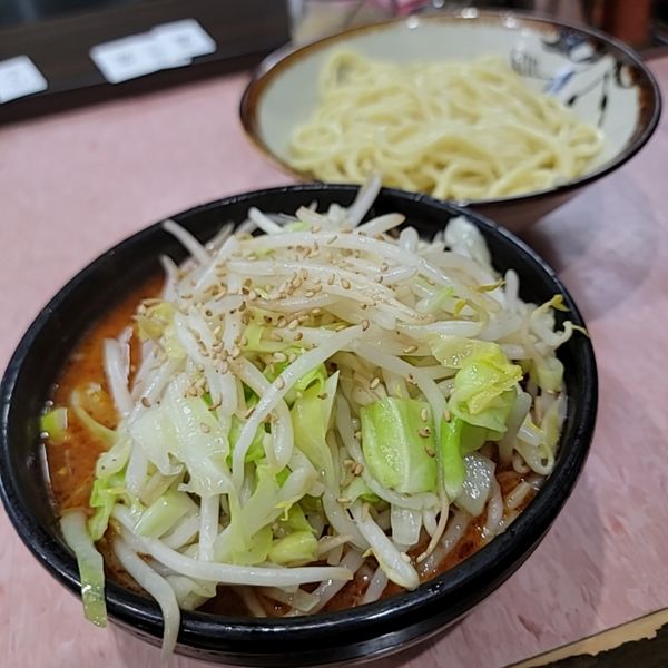「もりそば小麺カタメ担々野菜」@所沢大勝軒の写真