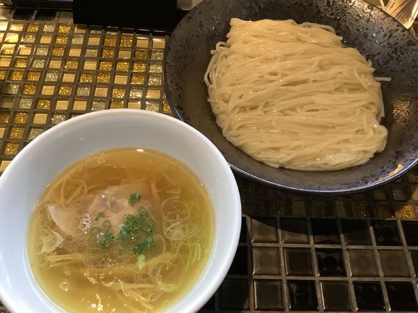 「塩つけ麺」@町田汁場 しおらーめん進化 中山店の写真