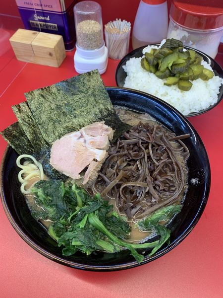 「ラーメン　鬼キクラゲ」@家系ラーメン 佐々喜家の写真