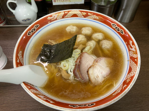 「ワンタンメン」@支那ソバ かづ屋の写真