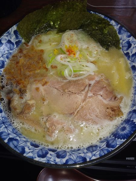 「こってり白湯麺」@麺匠 昴の写真